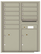 Florence 4C Mailboxes 4C11D-10 Postal Grey