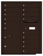 Florence 4C Mailboxes 4C11D-15 Dark Bronze