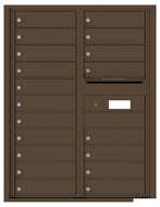 Florence 4C Mailboxes 4C11D-19 Antique Bronze