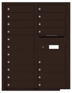 Florence 4C Mailboxes 4C11D-19 Dark Bronze