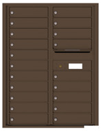 Florence 4C Mailboxes 4C11D-20 Antique Bronze