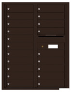 Florence 4C Mailboxes 4C11D-20 Dark Bronze