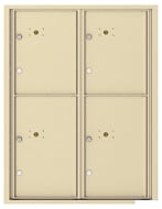 Florence 4C Mailboxes 4C11D-4P Sandstone