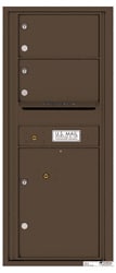 Florence 4C Mailboxes 4C11S-02 Antique Bronze