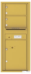 Florence 4C Mailboxes 4C11S-02 Gold Speck