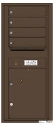 Florence 4C Mailboxes 4C11S-04 Antique Bronze