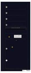 Florence 4C Mailboxes 4C11S-04 Black