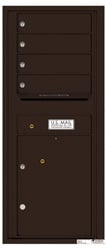 Florence 4C Mailboxes 4C11S-04 Dark Bronze