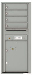 Florence 4C Mailboxes 4C11S-04 Silver Speck