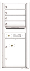 Florence 4C Mailboxes 4C11S-04 White