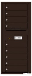 Florence 4C Mailboxes 4C11S-09 Dark Bronze