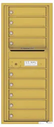 Florence 4C Mailboxes 4C11S-09 Gold Speck