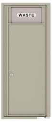 Florence 4C Mailboxes 4C11S-Bin Postal Grey