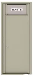 Florence 4C Mailboxes 4C11S-Bin Postal Grey