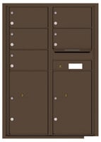 Florence 4C Mailboxes 4C12D-05 Antique Bronze