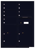 Florence 4C Mailboxes 4C12D-05 Black