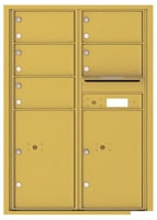 Florence 4C Mailboxes 4C12D-05 Gold Speck