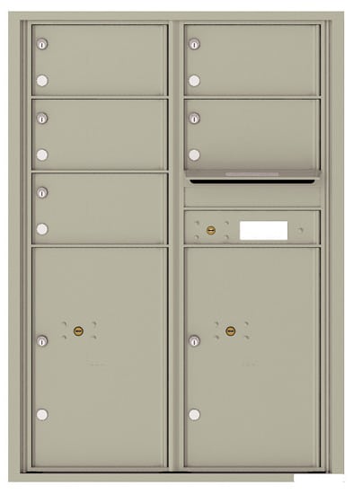 4C12D05 4C Horizontal Commercial Mailboxes