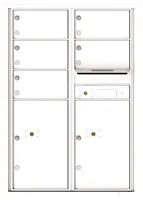Florence 4C Mailboxes 4C12D-05 White
