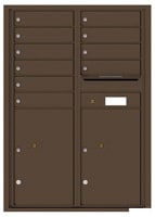 Florence 4C Mailboxes 4C12D-10 Antique Bronze