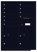 Florence 4C Mailboxes 4C12D-10 Black