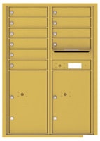 Florence 4C Mailboxes 4C12D-10 Gold Speck