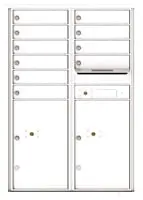 Florence 4C Mailboxes 4C12D-10 White
