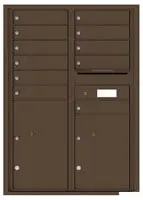 Florence 4C Mailboxes 4C12D-11 Antique Bronze