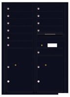 Florence 4C Mailboxes 4C12D-11 Black