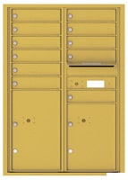 Florence 4C Mailboxes 4C12D-11 Gold Speck