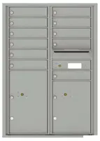 Florence 4C Mailboxes 4C12D-11 Silver Speck