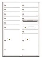 Florence 4C Mailboxes 4C12D-11 White