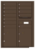 Florence 4C Mailboxes 4C12D-12 Antique Bronze