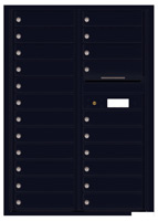 Florence 4C Mailboxes 4C12D-22 Black