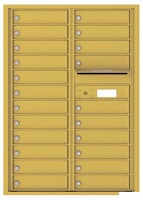 Florence 4C Mailboxes 4C12D-22 Gold Speck