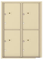 Florence 4C Mailboxes 4C12D-4P Sandstone