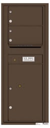 Florence 4C Mailboxes 4C12S-02 Antique Bronze