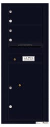 Florence 4C Mailboxes 4C12S-02 Black