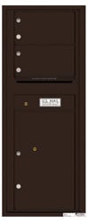 Florence 4C Mailboxes 4C12S-02 Dark Bronze