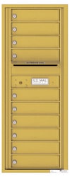 Florence 4C Mailboxes 4C12S-10 Gold Speck