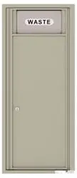 Florence 4C Mailboxes 4C12S-Bin Postal Grey