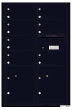 Florence 4C Mailboxes 4C13D-07 Black