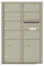 Florence 4C Mailboxes 4C13D-07 Postal Grey