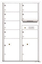 Florence 4C Mailboxes 4C13D-07 White