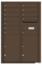 Florence 4C Mailboxes 4C13D-12 Antique Bronze