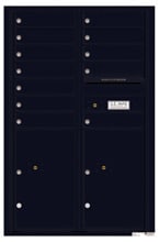 Florence 4C Mailboxes 4C13D-12 Black