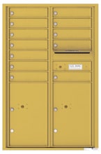 Florence 4C Mailboxes 4C13D-12 Gold Speck