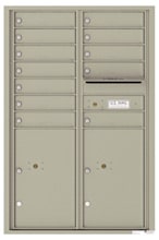 Florence 4C Mailboxes 4C13D-12 Postal Grey