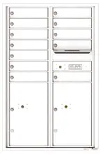 Florence 4C Mailboxes 4C13D-12 White