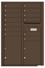 Florence 4C Mailboxes 4C13D-13 Antique Bronze